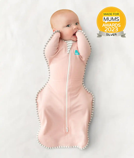 Swaddle Up Starter Bundle | 1.0 TOG | Dusty Pink 2 | Gray