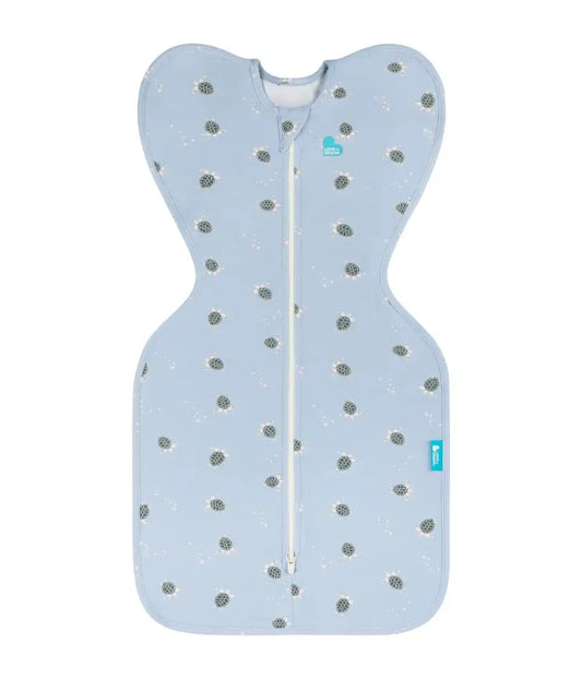 Swaddle Up™ 1.0 TOG Cotton Mist Blue Turtally