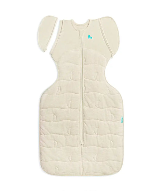 Swaddle Up™ 2-in-1 Transition Bag 3.5 TOG Cotton Oatmeal Moon Quilting