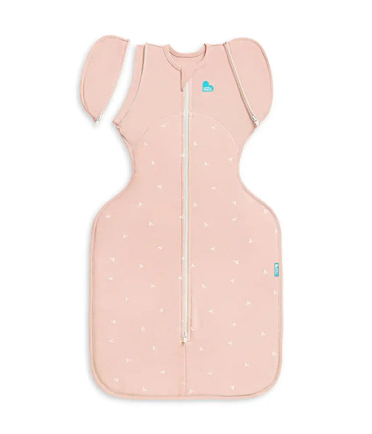 Swaddle Up™ 2-in-1 Transition Bag 1.5 TOG Cotton Fleece Blush Twigs