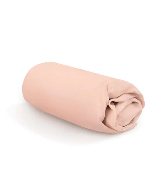 HushDry™ 2-in-1 Waterproof Fitted Full Sheet Viscose from Bamboo Blush