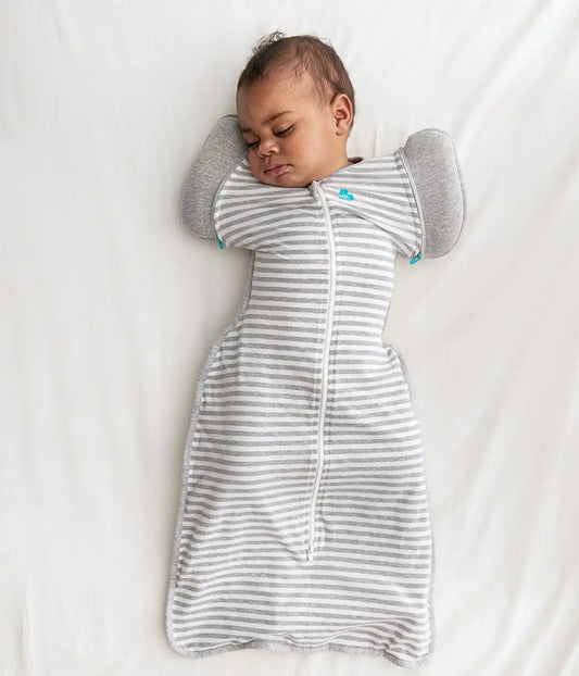 Swaddle Up™ 2-in-1 Transition Bag 1.0 TOG Cotton Gray