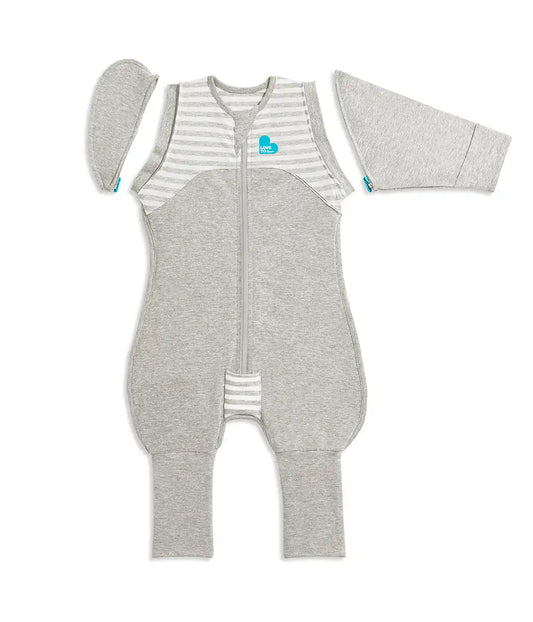 Swaddle Up™ 2-in-1 Transition Suit 1.0 TOG Cotton Gray