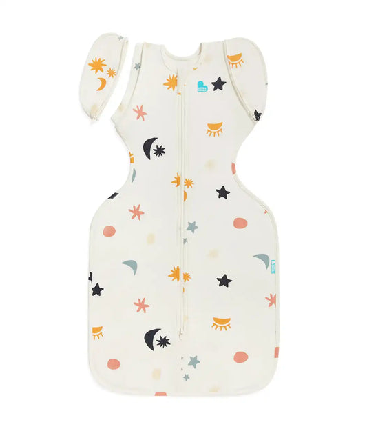 Swaddle Up™ 2-in-1 Transition Bag 1.0 TOG Organic Cotton Buff Lunar