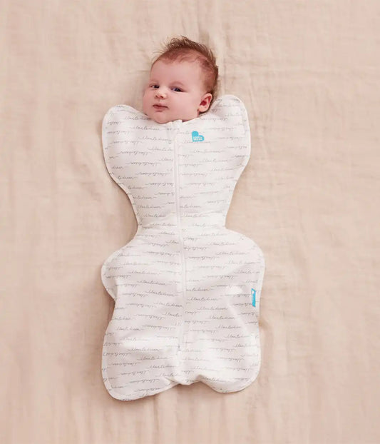 Swaddle Up™ 1.0 TOG Cotton White Dreamer
