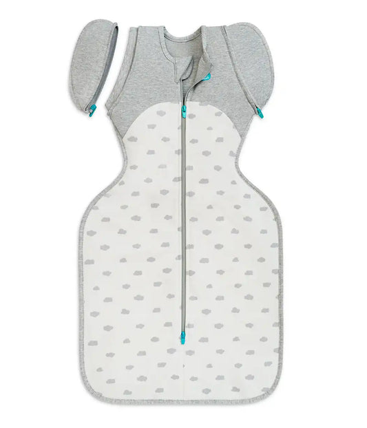 Swaddle Up™ 2-in-1 Transition Bag 1.5 TOG Cotton White Mini Cloud