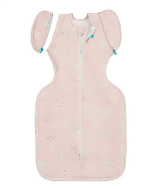 Swaddle Up™ 2-in-1 Transition Bag 0.2 TOG Viscose from Bamboo Light Pink Little Dreamer