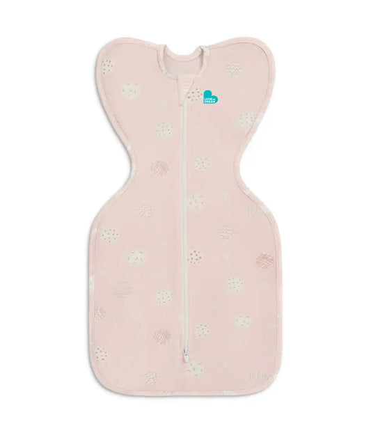 Swaddle Up™ 0.2 TOG Viscose from Bamboo Light Pink Little Dreamer