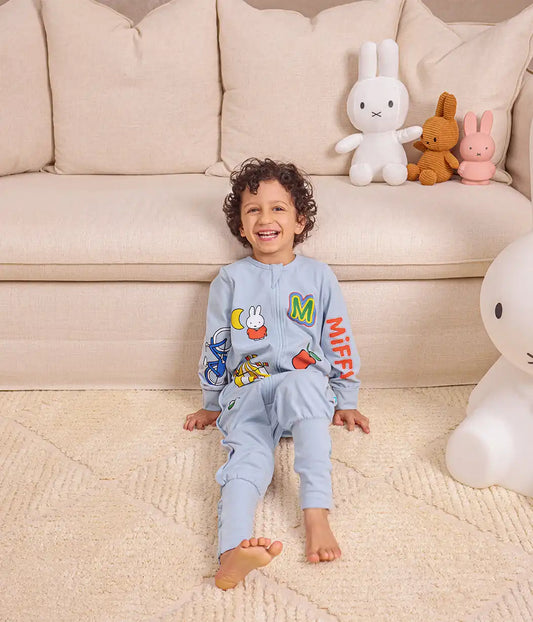 Sleep Suit Miffy Gift Bundle | 1.0 TOG | Sleep Suit 2 | Romper | Blue