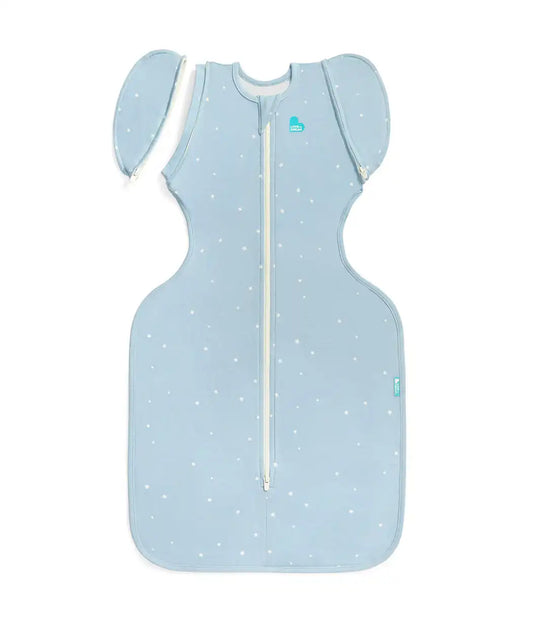 Swaddle Up™ 2-in-1 Transition Bag 1.0 TOG Cotton Powder Blue Twinkle