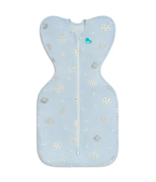 Swaddle Up™ 0.2 TOG Viscose from Bamboo Light Blue Little Dreamer
