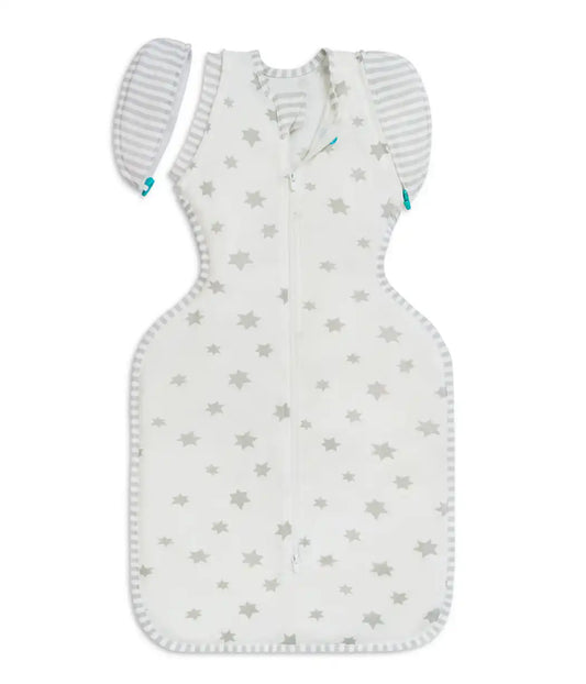 Swaddle Up™ 2-in-1 Transition Bag 0.2 TOG Viscose from Bamboo White Superstar