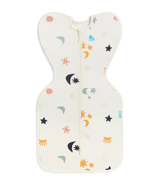 Swaddle Up™ 1.0 TOG Organic Cotton Buff Lunar