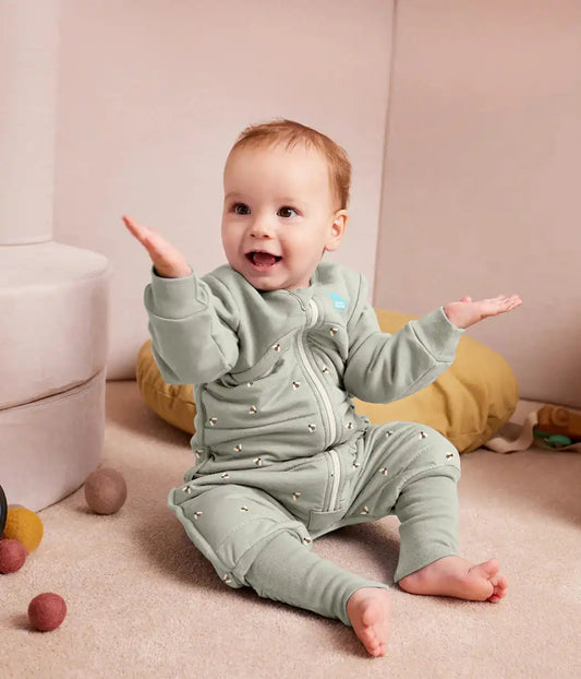 Sleep Suit Bundle 2.5 | 3.5 TOG | Olive Bees | Oat Bees | Forest Star